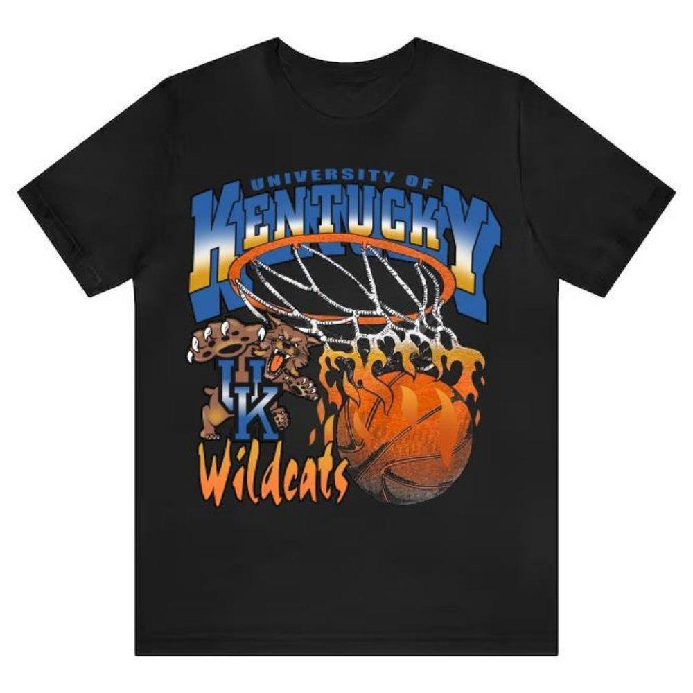 Ncaa Kentucky Wildcats Logo Tshirt Kentucky Wildcats Unisex Football Shirt